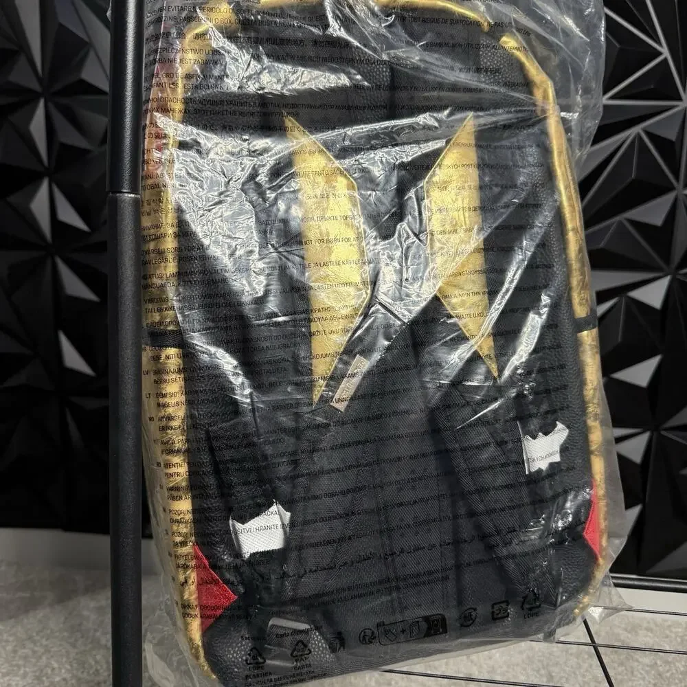 Spray Ground Gold Weathered Backpack